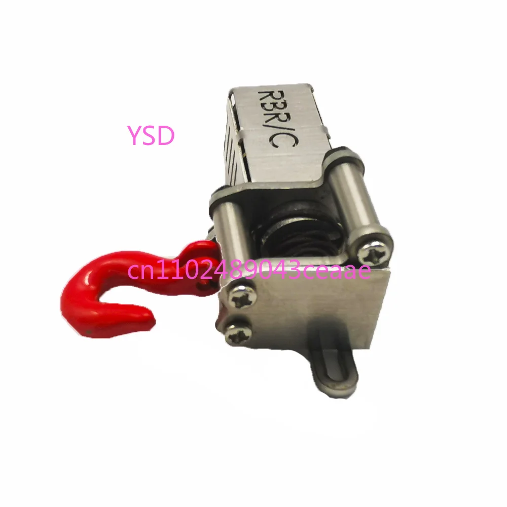 1/16 RC Vehicle Metal Automatic Winch DIY Upgrade Spare Parts Compatible With WPL C34 C34K MN Crawler Car