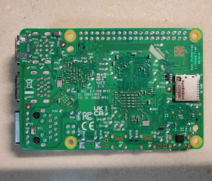 Новая оригинальная плата Raspberry Pi 5 Cortex-A76 4 ГБ 8 ГБ, высокое качество для радиоуправляемого дрона-самолета