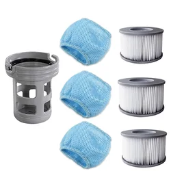 Filter für Miweba MSpa Whirlpool Ersatzfilter/Filterhalter für aufblasbare Pools – Delight – Premium – Elite – Concept