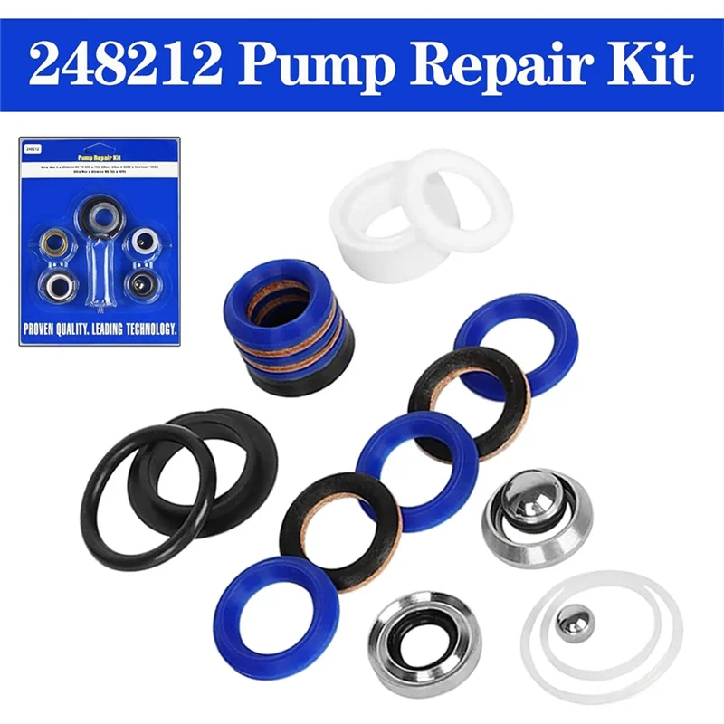 

ABMS-для Max II 695 795 Linelazer Line Lazer 3900, безвоздушный совместимый с 248212, ремонтный комплект насоса с перчатками