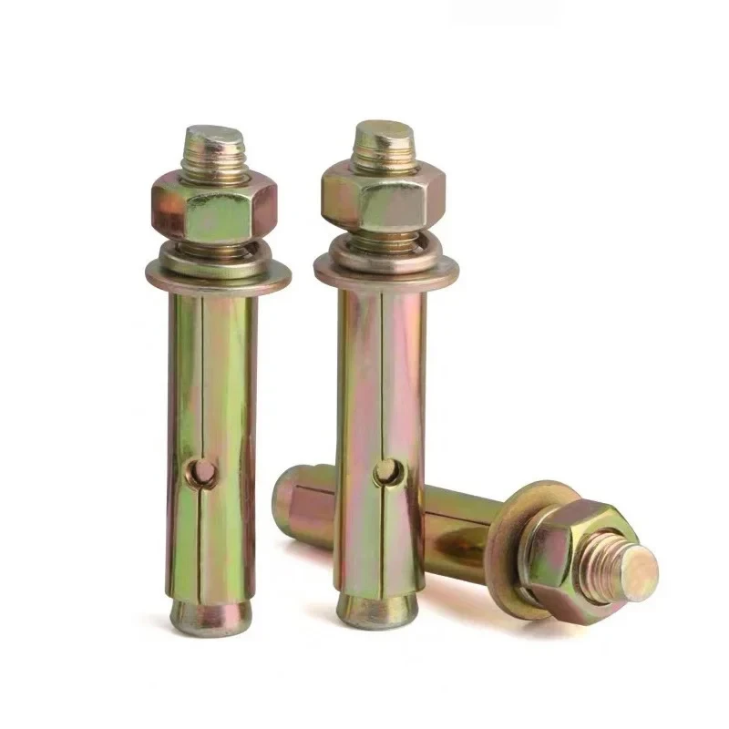 *Hot Sale 10pcs Dyna Bolt/ Expansion Bolt/ Dynabolt/ Concrete Anchor Bolt 1/4