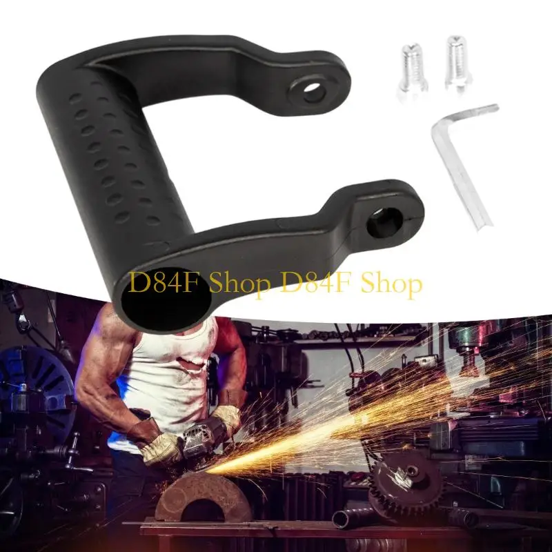 D84F Enhances Stability 100 Type Angles Grinder Handle Minimizes Tool Vibrations Secure Clamp System Mounting Screw Durability