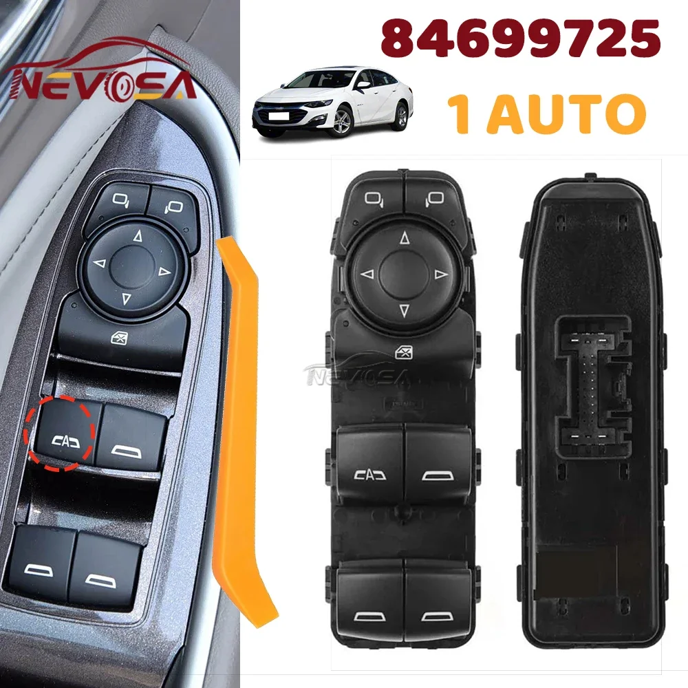 Power Window Control Switch Lifter Button For Chevrolet Malibu Bolt Traverse Volt GMC Buick Enclave 23308155 84699725 23326296