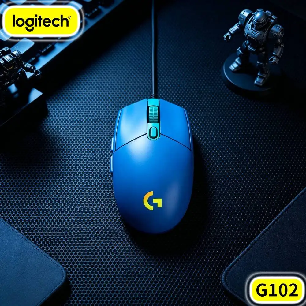 Logitech G102 Prodigy Gaming Mouse,Multiple Lighting Presets Allow Quick Switching Without Complicated Software
