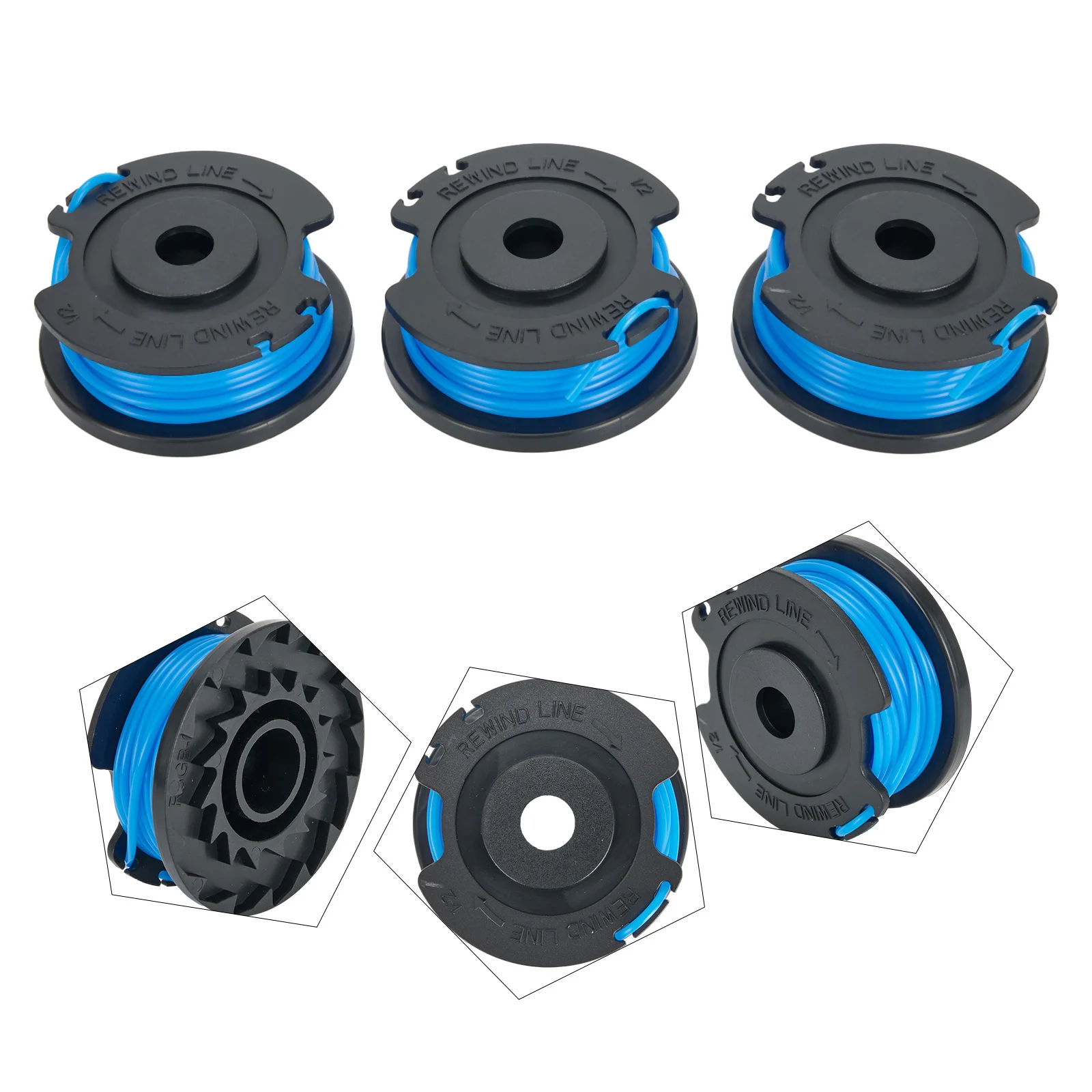 1/3pcs Line Spools For Karcher LTR 18° Coil Line Spools For LTR 2.444-014.0 Lawn Mower Accessories Garden Power Tools Spare Part