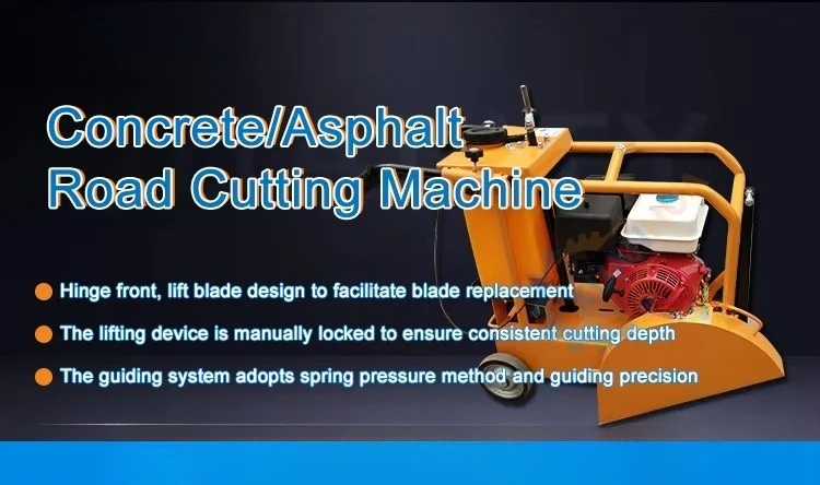 آلة قطع الطريق ذات المحرك عالي السرعة آلة قطع الطرق الأسفلت آلة قطع الطرق الخرسانية #5