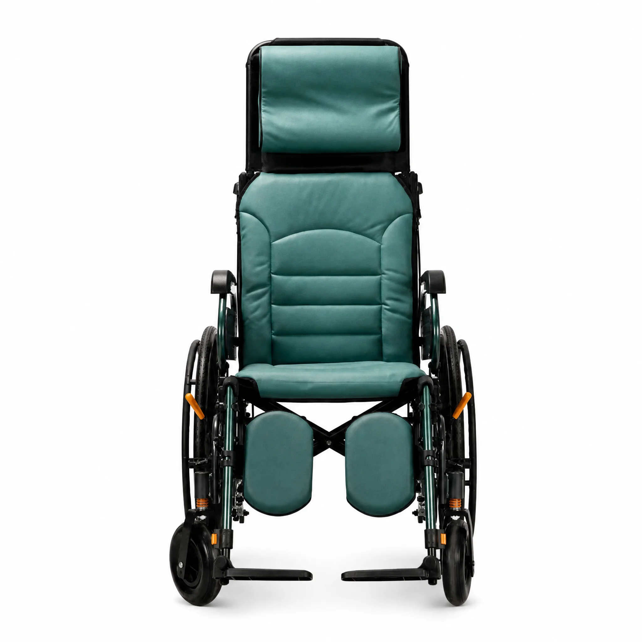 *I% Aluminum Zero Gravity Wheelchair with Elevating Detachable Leg Rests, Flip-Up Armrests, Shock Absorbing Wheels