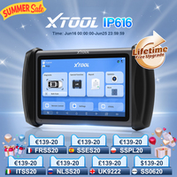 XTOOL IP616 Automotive Diagnostic Tools OBD2 Scanner With 31 Reset FCA DOIP Code Reader Key Programmer Tool Lifetime Free Update