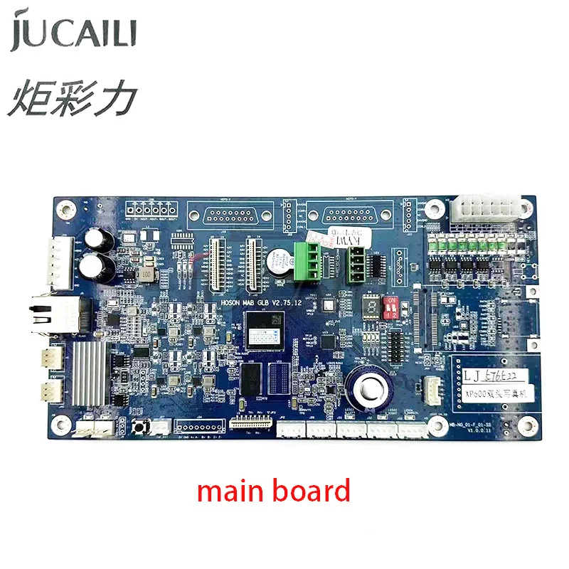 JUCAILI Hoson XP600 Board Kit Single/Double Head Cable Version for Allwin/Xuli/Human/Audley Eco Solvent Printer