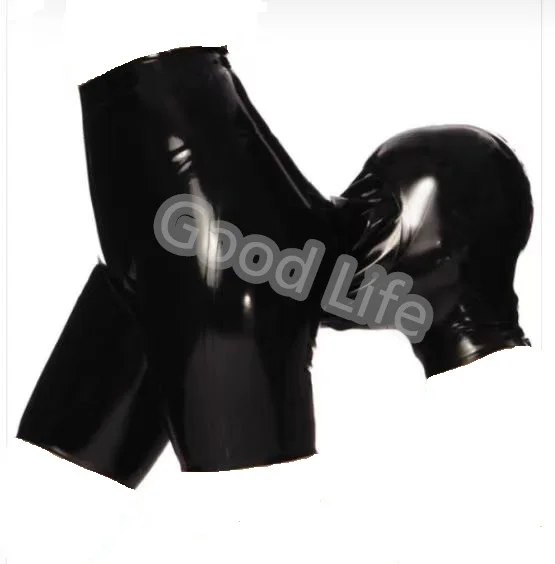 

New Latex Mask Shorts Male Shorts Female Hood Fashion unique Party Sexy Mask Underpants Hot Sell