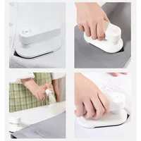 USB Rechargeable Handheld Fabric Steam Iron Steamer Wireless Handheld Electric Iron Removes Wrinkle 110 W Travel Garment Steamer
