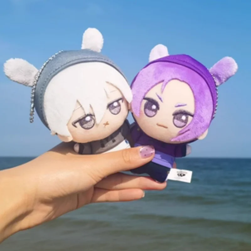 

В наличии Bandai Genuine Blue Zone Kogurumi Повседневный наряд с кроликом, том 1, и 2, плюшевый рюкзак, подвеска, украшение, коллекция подарков
