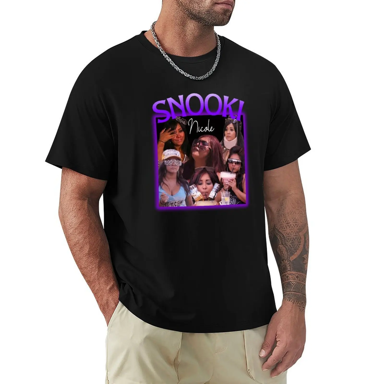 

Snooki T-Shirt plus sizes T-shirts man mens graphic t-shirts funny