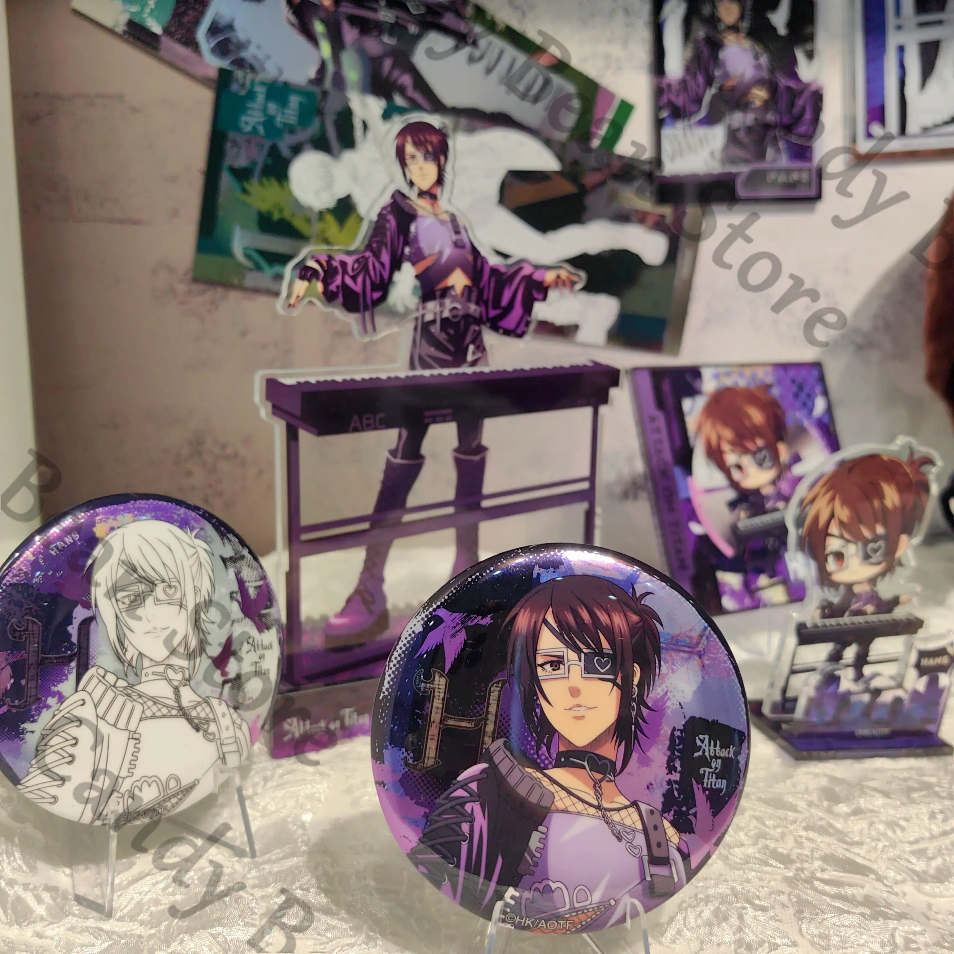 Genuine Anime Attack on Titan Hange Zoe Levi Ackerman Acrylic Figure Stand – A Collector’s Ultimate Review