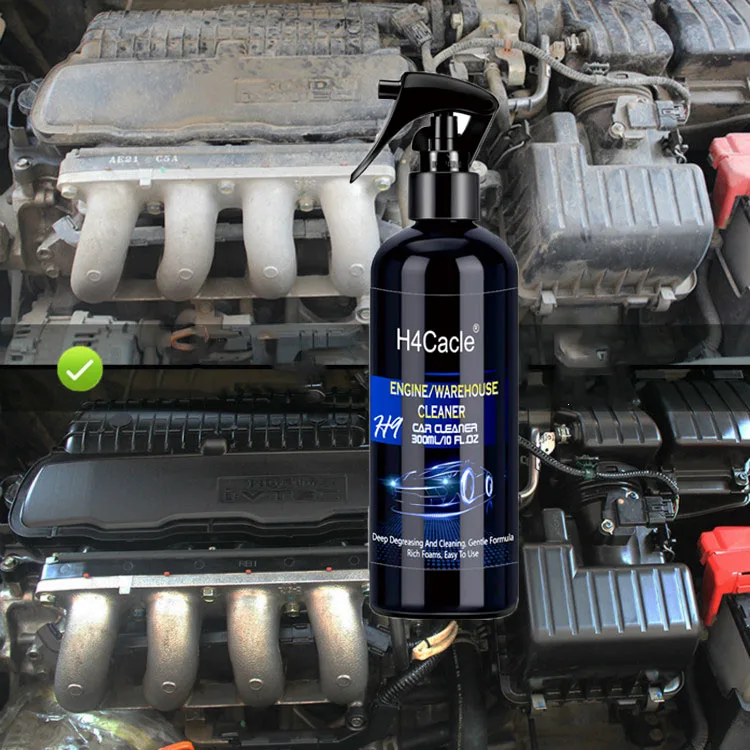 Car Engine Bay Cleaner Powerful Decontamination Cleaning Compartment Oil Dust Grease Remover Car Cleaning Renovate Product