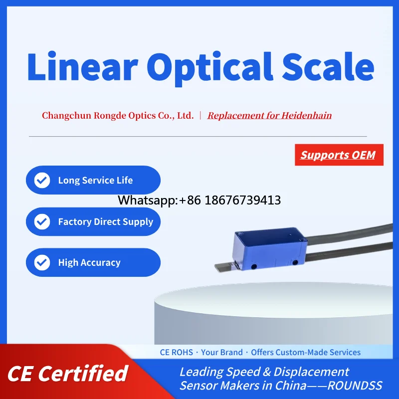 Absolute Open-type Linear Steel Grating Ruler High Precision 3m TTL Signal RD02/RDC-02 Series Optical Interference Encoder