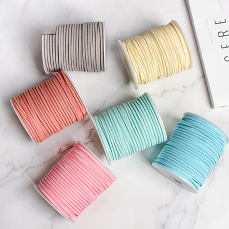 Deer Hide Rope Velvet Ribbon Woven Flower Bouquet Packaging Material DIY Craft Gift Wrapping Creative Women's T-Shirt