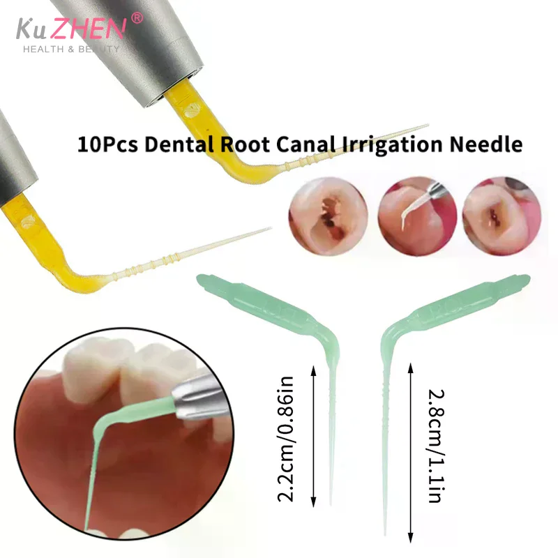 

10 шт. насадок для ирригации корневых каналов, 22/28 мм, пластиковые насадки для ультразвукового скалера, стоматологический наконечник