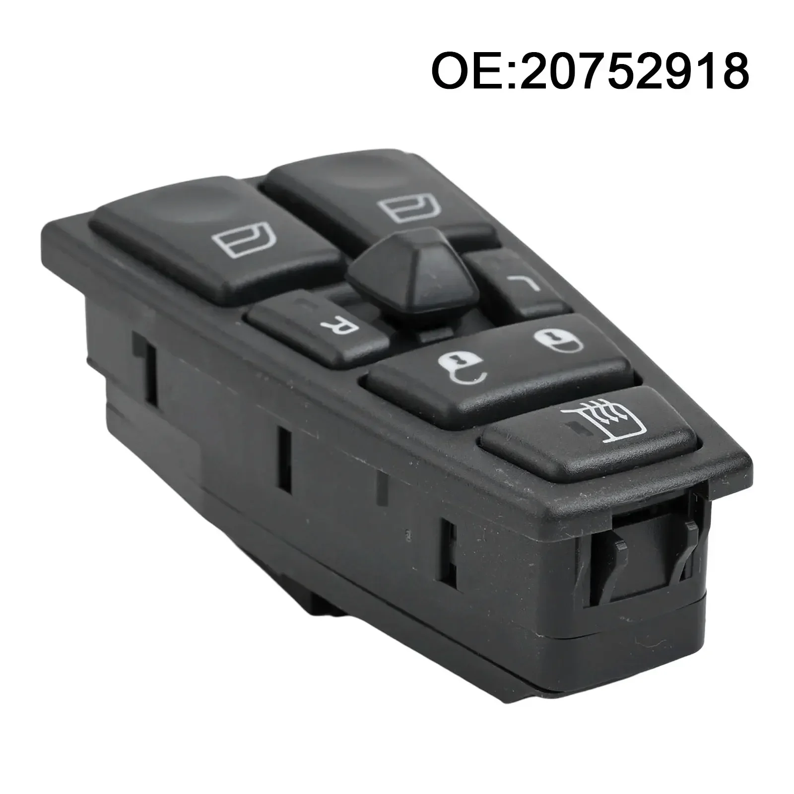 

Кнопка управления зеркалом Black Mirror Control, элегантный черный дизайн, для моделей Volvo, OEM-совместимость, 6.5*5.5*13см, регулировка зеркал