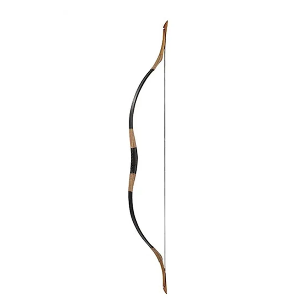 20-60Ibs Handmade Traditional Cow Leather Bow Longbow Recurve Bow Archery Shooting Hunting Hungarian Style