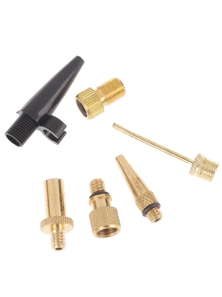 AliExpress Bicycle Valve Adapters - Copper Presta to Schrader Pump Nozzle Kit for Road & MTB Tires