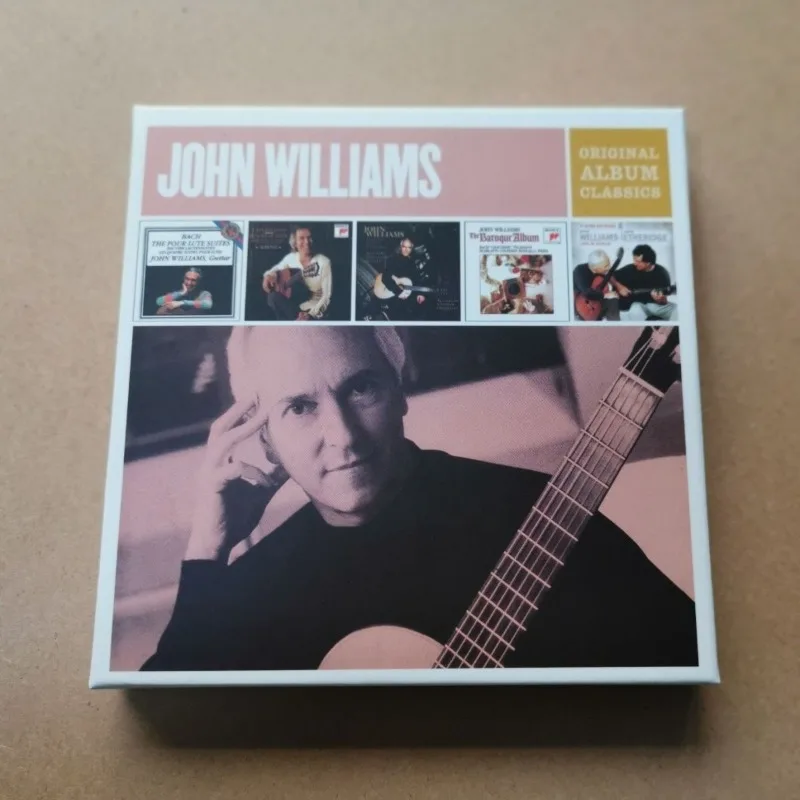 

Classical Guitar Master, John Williams Five Classic Albums 5CD