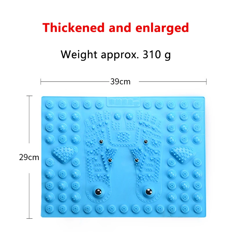 Profesjonalna wytrzymała refleksologia płyta dociskowa palców masaż stóp wkładka ciśnieniowa podkładka pod talerz do krążenia krwi do masażu