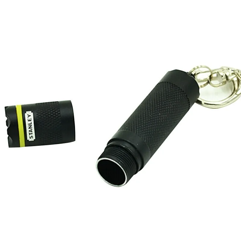 Stanley 95-358-23C Mini LED Aluminum Alloy Flashlight Keychain Small Flashlight Beads