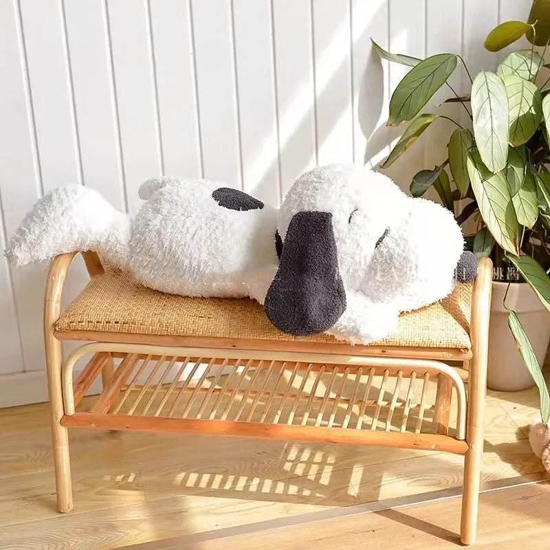 

Большой размер, очень мягкие плюшевые игрушки Snoopy, чучело животного, белая собака, плюшевая игрушка, мультяшная приятная подушка, игрушка для сна, рождественские подарки для девочек и мальчиков