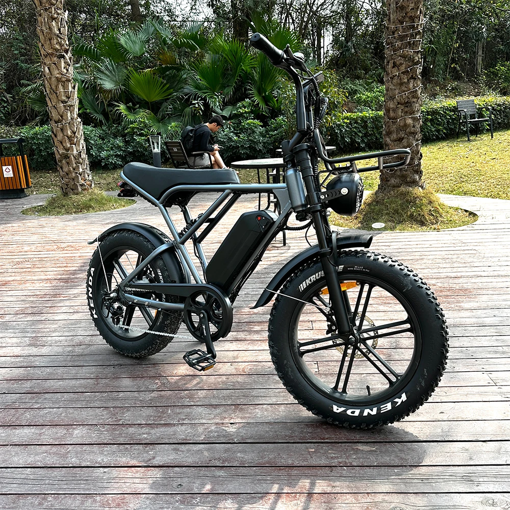 

2025 New Product Promotions E Electric 25km/h Freight Fat Tires Cheap Fat H9 Electric