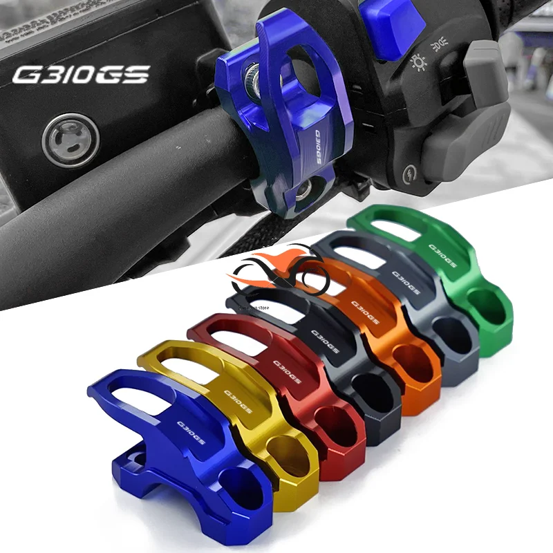 

For BMW G310GS G 310GS G 310 GS 2017-2021 Motorcycle CNC Brake Master Cylinder Bracket Bag Luggage Clamp Holder Helmet Hook