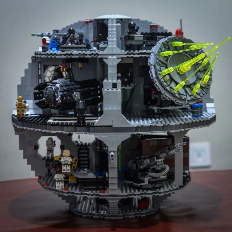 In Stock Fast Ship Platform Death Star 3 Great Ultimate Building Blocks Bricks Model Toy Boy Birthday Christmas Gift