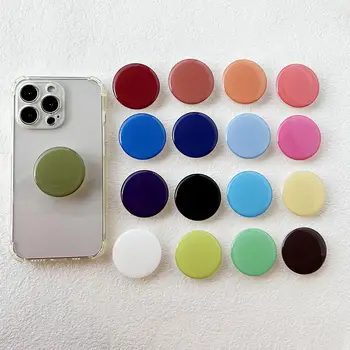 Vysoce kvalitní držák na telefon, roztažitelný, skládací, jednoduchý, oblíbený držák na telefon v korejském stylu, zásuvka pro Macaron. 10 nejlepší prodej Korejské popsockety - №8