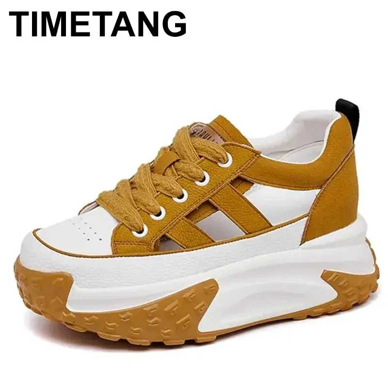 

2023 модные женские шлепанцы на танкетке из натуральной кожи высотой 7,5 см, полые женские летние дышащие кроссовки, элегантные ботильоны