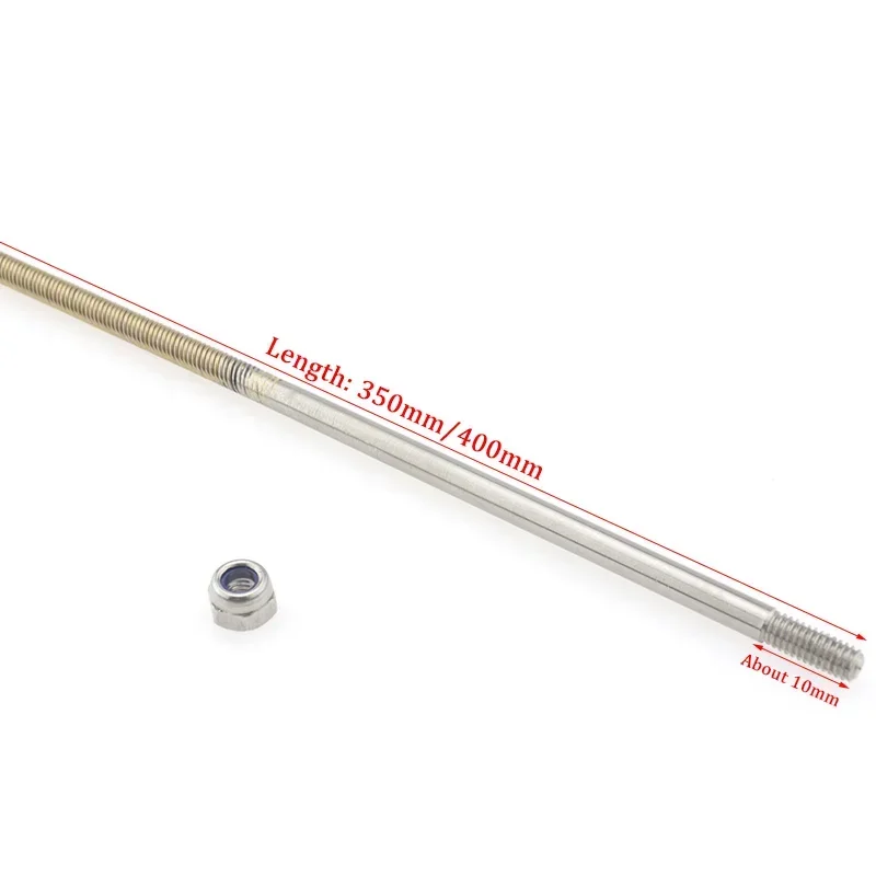 1pc High Quality 4mm Flexible Shaft 4mm Prop Shaft 250/300/350mm/400mm Flex Cable for Gas Nitro Rc Boat