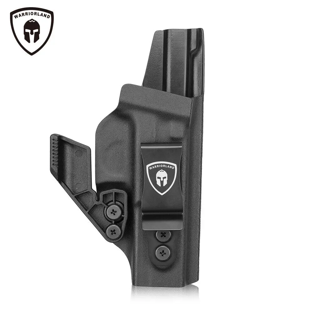 Hunting Tactical IWB Kydex Glock 17 19 26 Holster with Claw - Optic Ready, Metal Belt Clip, Conceal Carry Airsoft Accessories