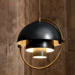 Danish Design Iron Pendant Lights Dining Room Post Modern Gubi Hanging Lamp for Bedroom Kitchen Home Decor LED Lighting Fixtures