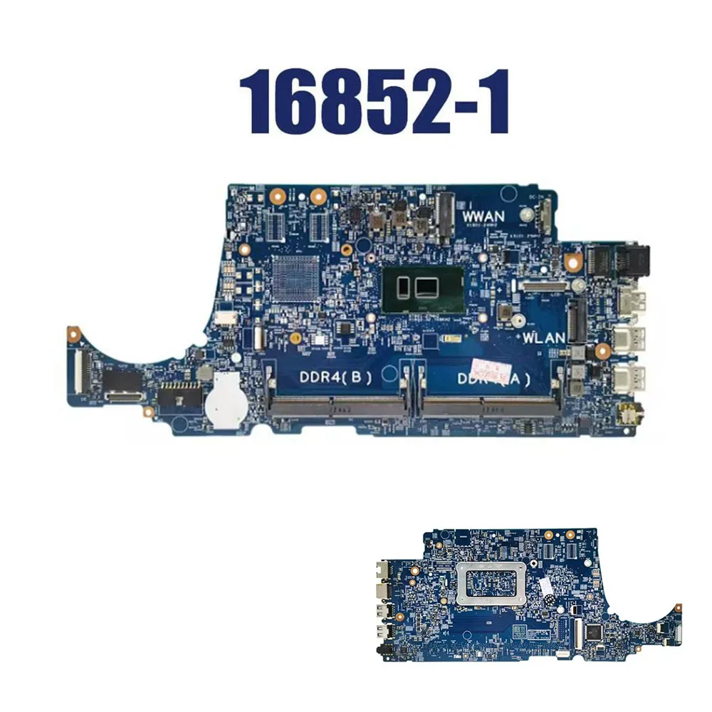 

Notebook Mainboard For DELL Latitude 16852-1 3480 3580 004JRR 0TD9WG 08NCKY 02V63C Laptop Motherboard i3 i5 i7 6th 7th Gen CPU