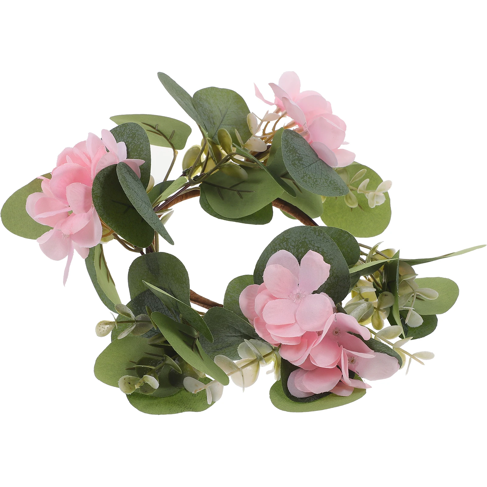 

Eucalyptus Artificial Front Door Wreath Decorative Garland Leaves Wreaths Festival Home Wedding Decoration Door