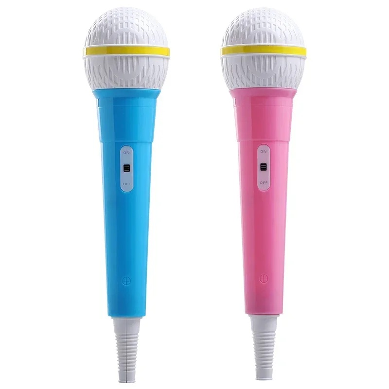 

Handheld Fake Microphone Prop Fun High Simulation Pretend Microphone Toy for Stage Costume Prop Kids Birthday Party