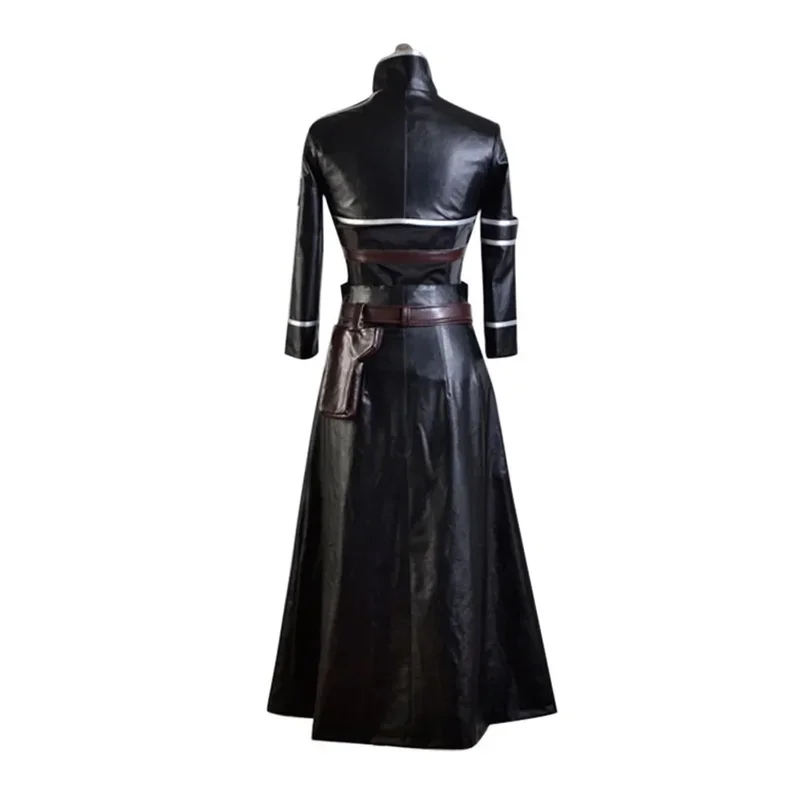 Sword Art Online 2 Kirito Kirigaya Kazuto GGO Kirito Cosplay Costume Unisex Halloween Costume Uniform Full Set for Adult coscos