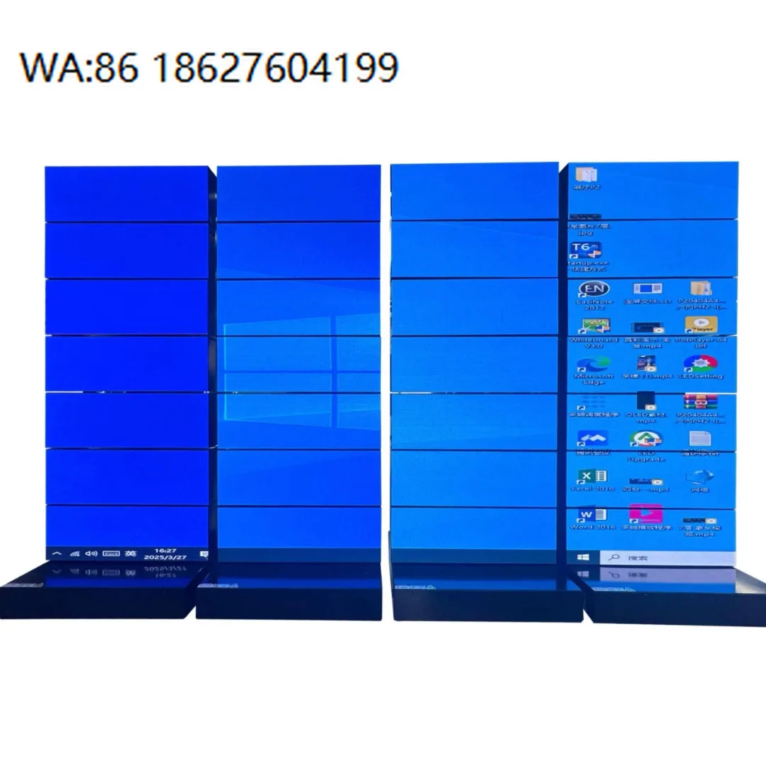 360 Degree Rotating Holographic LED Display Multi Layer Mechanical Dynamic Advertising Screen for Commercial Use
