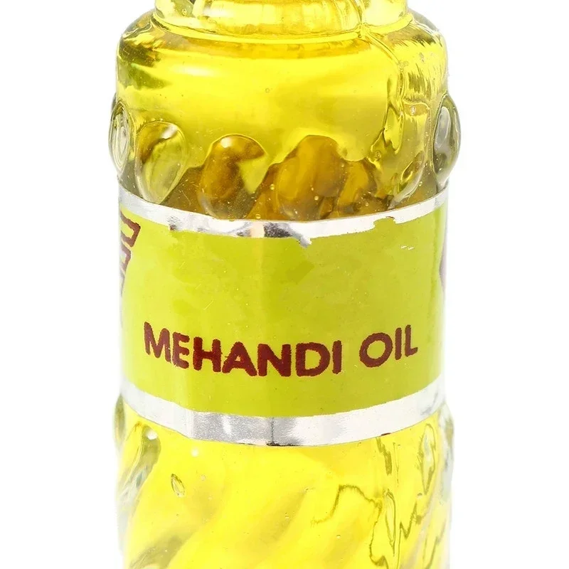 1 قطعة 6 مللي الهند الحناء هاينر النفط هايدي النفط اللون تمديد أداة الوشم لصق عقد الوقت البورن كريم الجسم الفن الوشم اكسسوارات