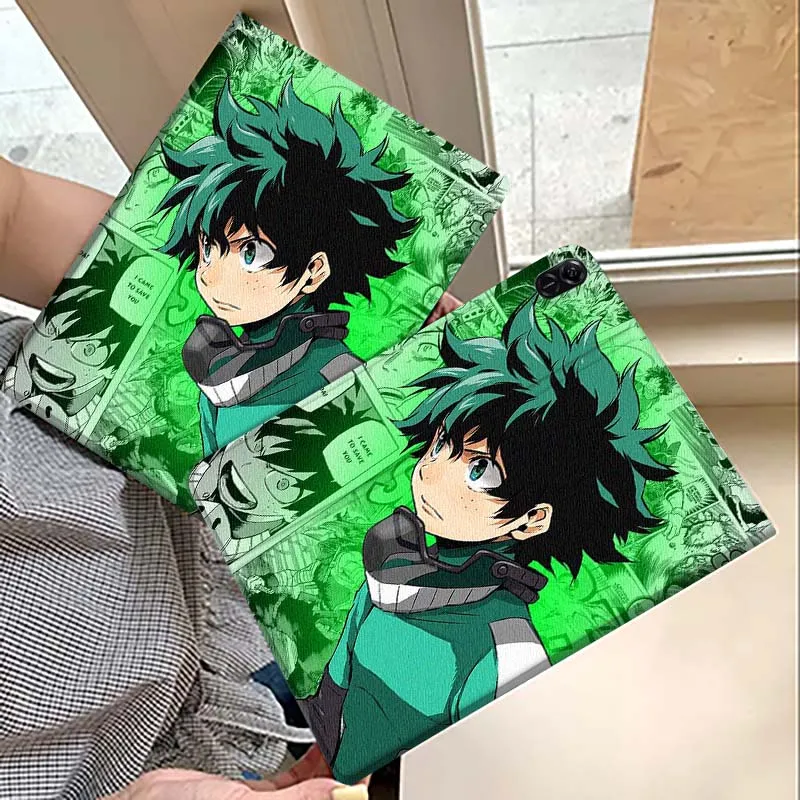 My H-Heros A-Academys Anime For Huawei MatePad M5 T5 SE 11 Pro Honor Tab 5 V7 V8 X9 GT 10.1 10.8 Inch Tablet Case