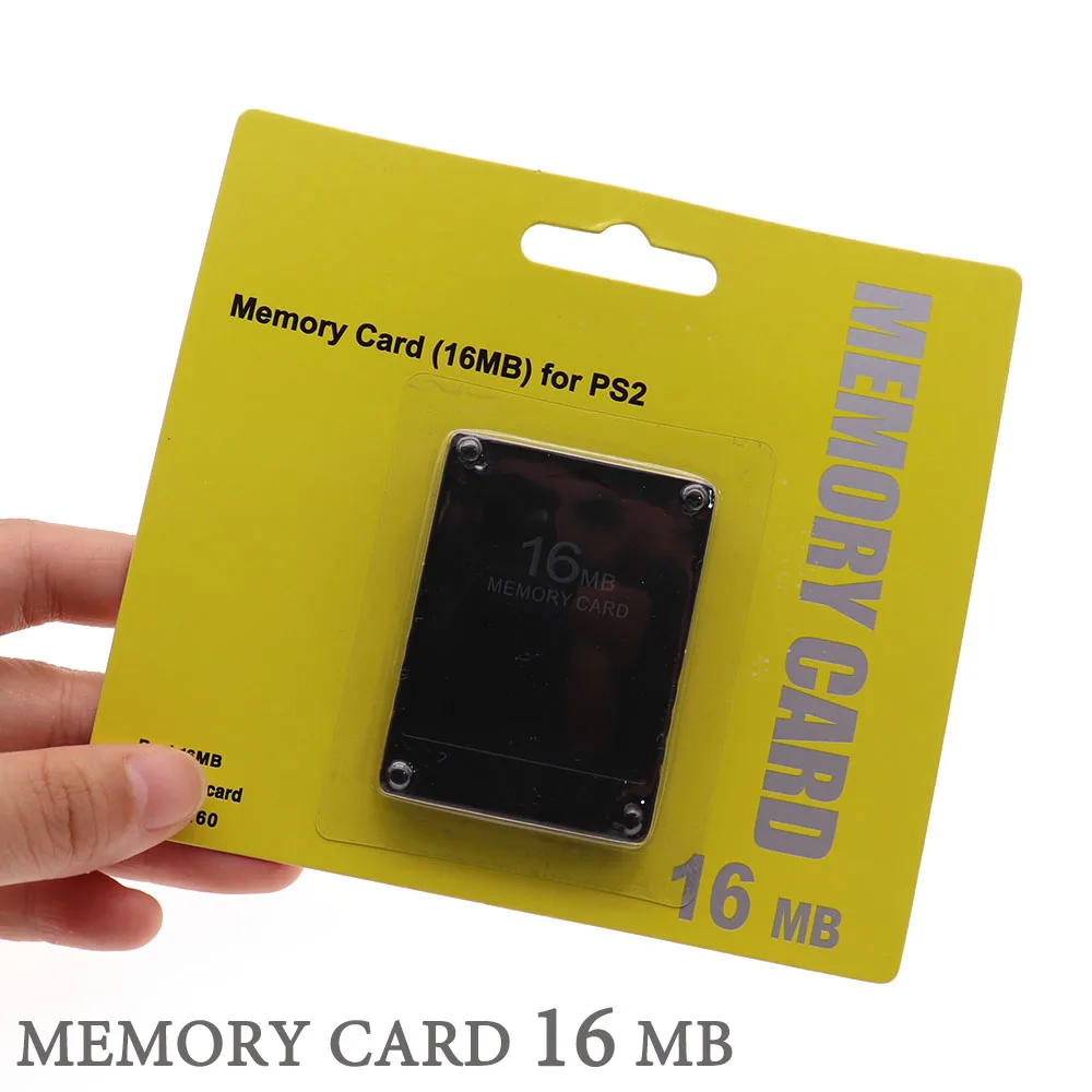 1pcs For PS2 Expansion Cards 8MB/16MB/32MB/64MB/128MB/256MB Megabyte Memory Card For PS2 Slim Game Data Console