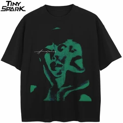 T-Shirt Streetwear Soulmate Graphic T Shirt Cotton Hipster Men Tshirt Unisex Tops Tees Black Hip Hop Clothing
