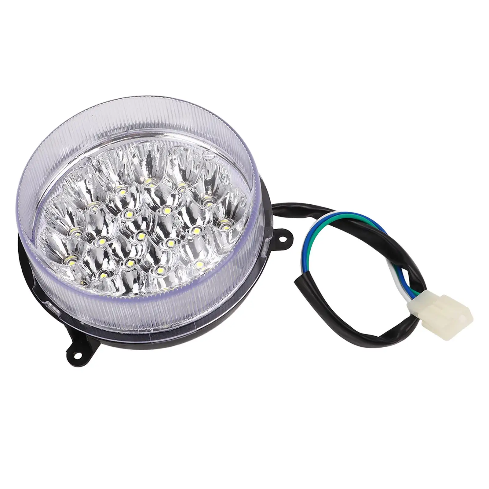 

3-проводной головной фонарь постоянного тока, 12 В, 4,3 дюйма, 12 В, круглый светодиодный передний фонарь для 5cc 70 90 11cc 12cc 5cc 20cc Go Kart ATV