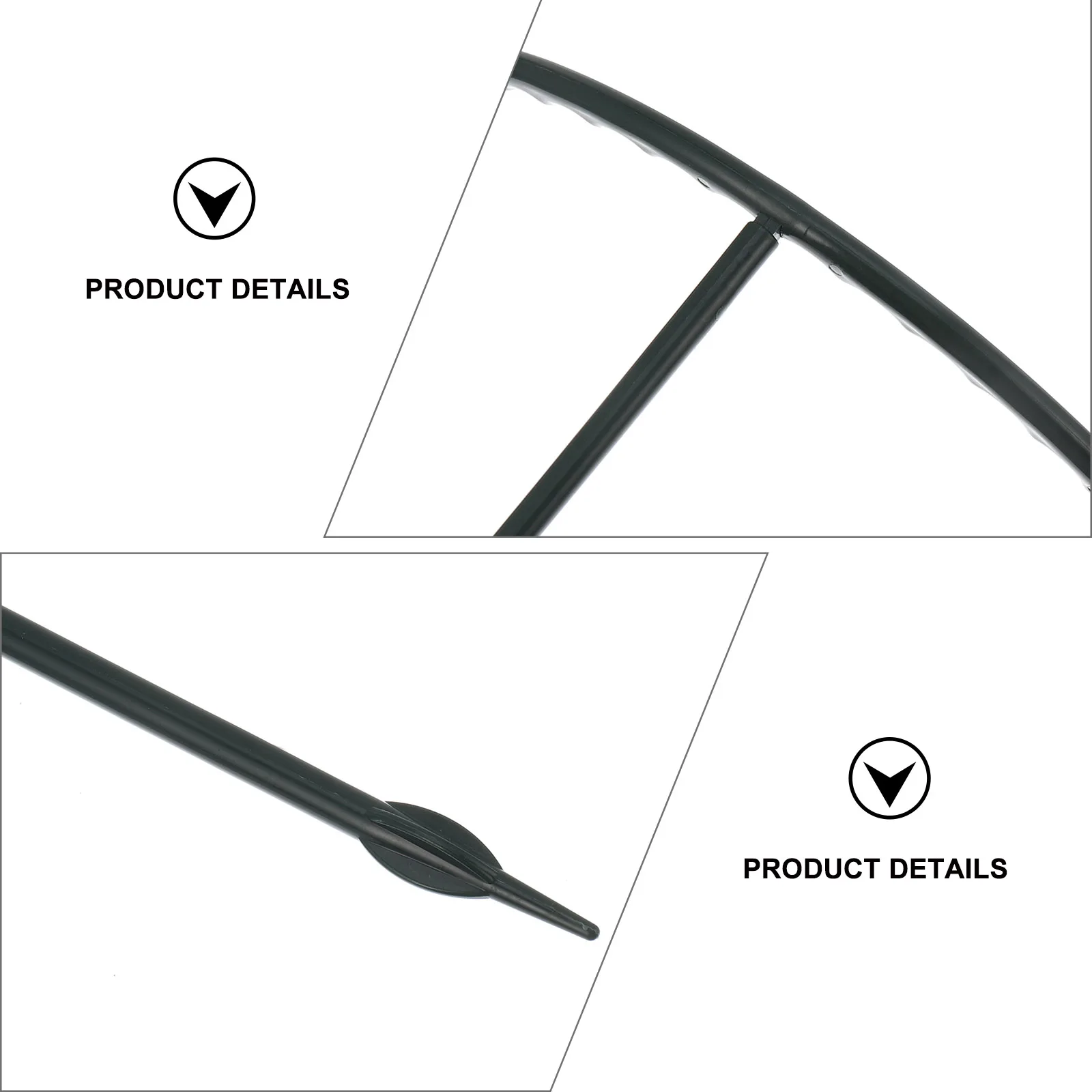 

2Sets Flower Trellis Rack Plastic Plant Support Bracket for Tomatoes Beans Cucumbers Climbing Plants Garden Tool