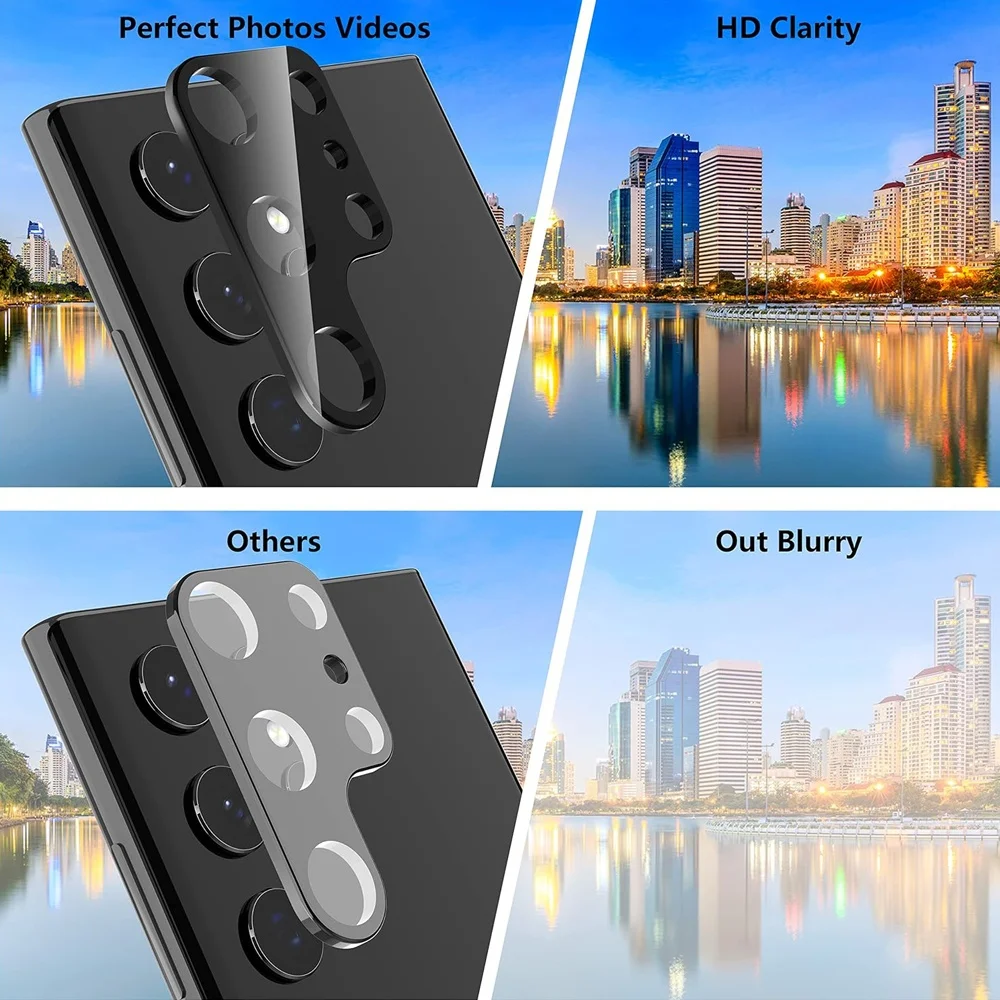 3PCS Camera Protector For Samsung Galaxy S26 S25 S24 S23 Ultra S22 S21 Plus Camera Ziai Film Samsung S25 S24 FE Cameras Glass view 6