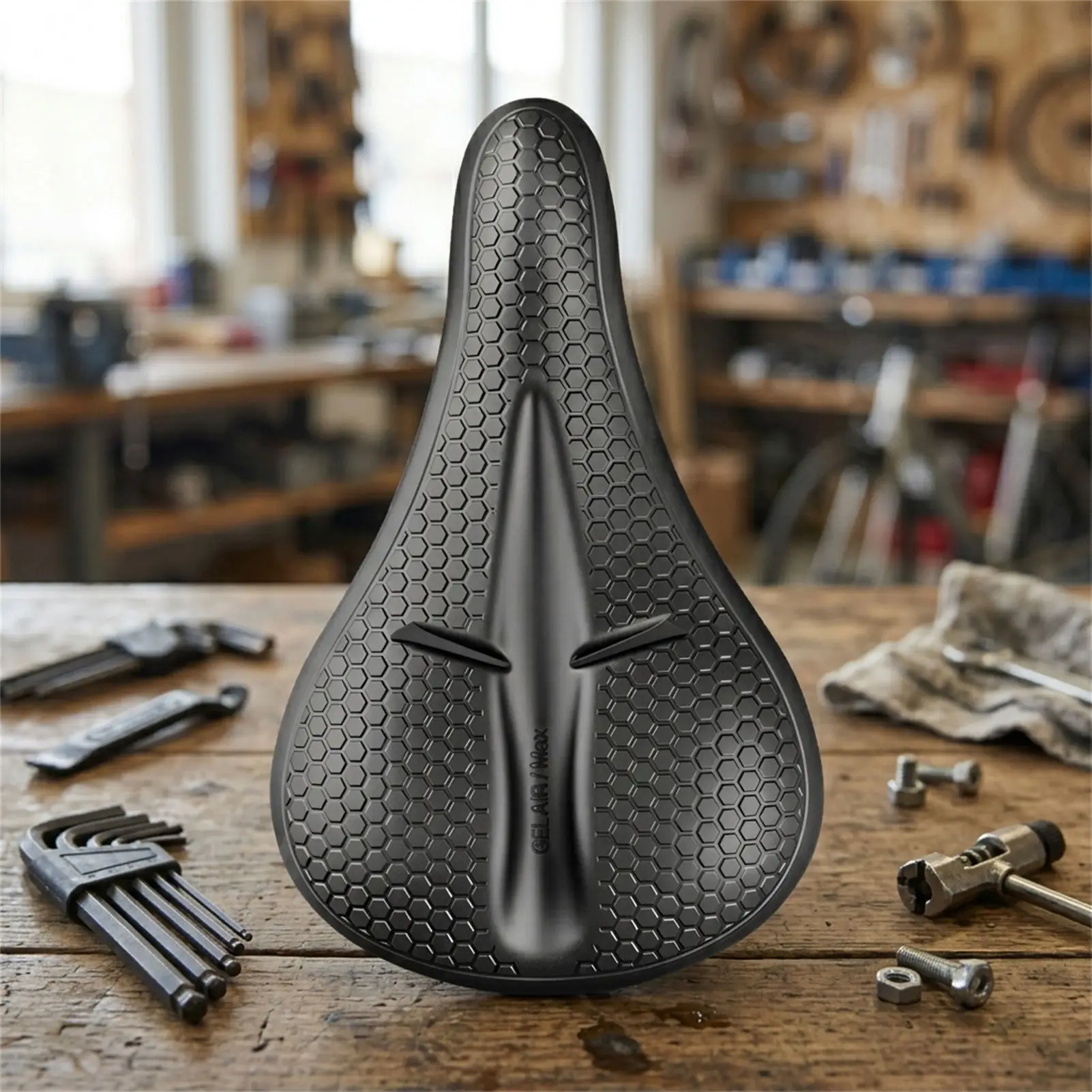 Silicone Bicycle Seat Cover Thickened Anti Pain Waterproof Mountain Bike Cycling Accessory Suitable For Commuters And Cyclists